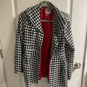 Alabama houndstooth jacket/coat